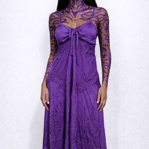 Resort Era Maxi Dress S/M Woven Dress